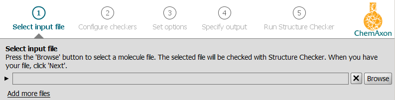 select input file