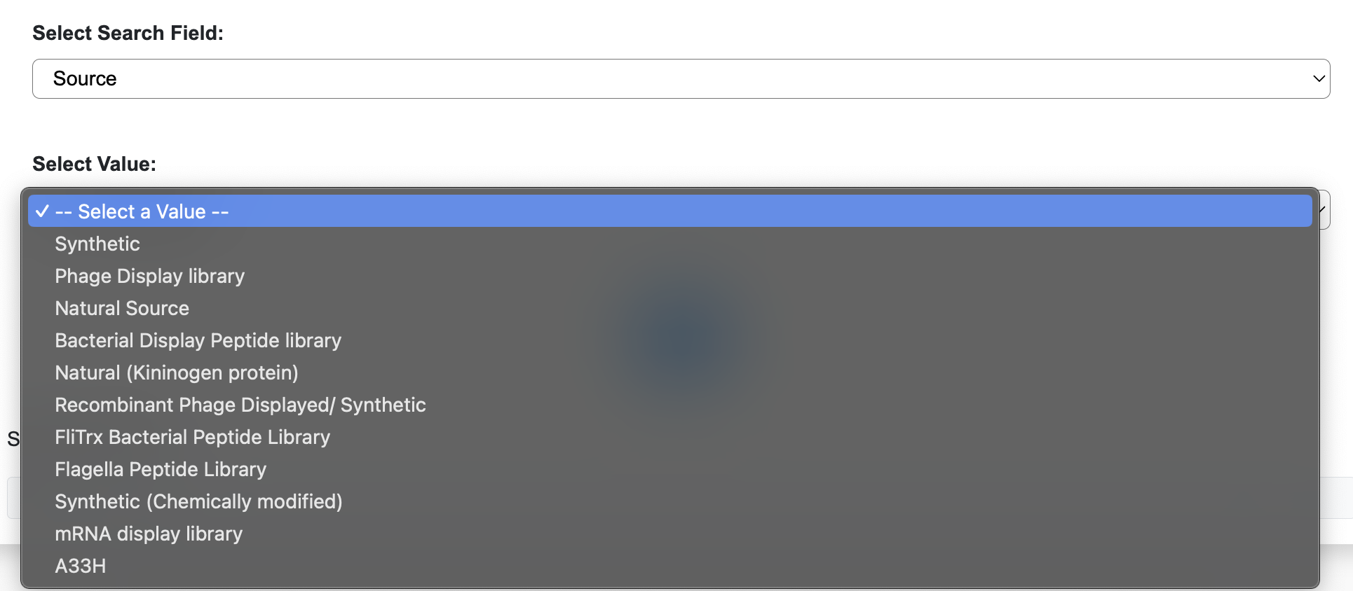 API Main Page Screenshot